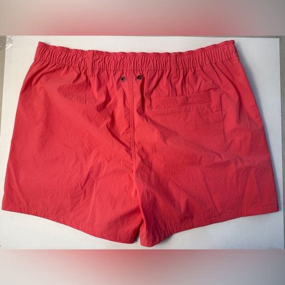 Onia Men's XXL All Purpose 6" Performance Shorts Tea Rose Nylon Stretch, New - Picture 2 of 12